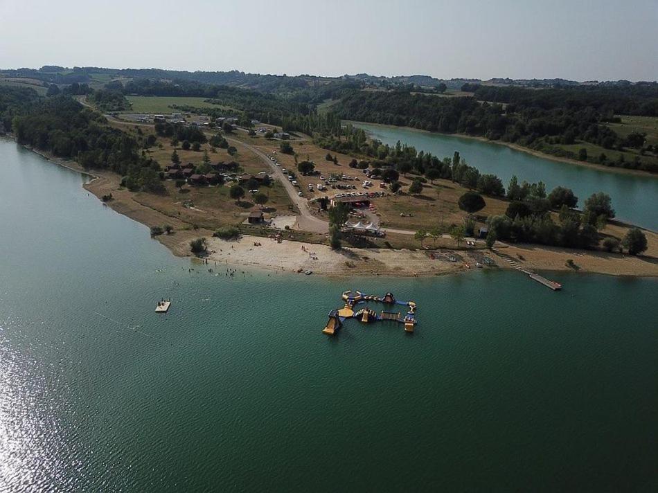 Les Chalets Du Lac De La Gimone Saint-Blancard 外观 照片