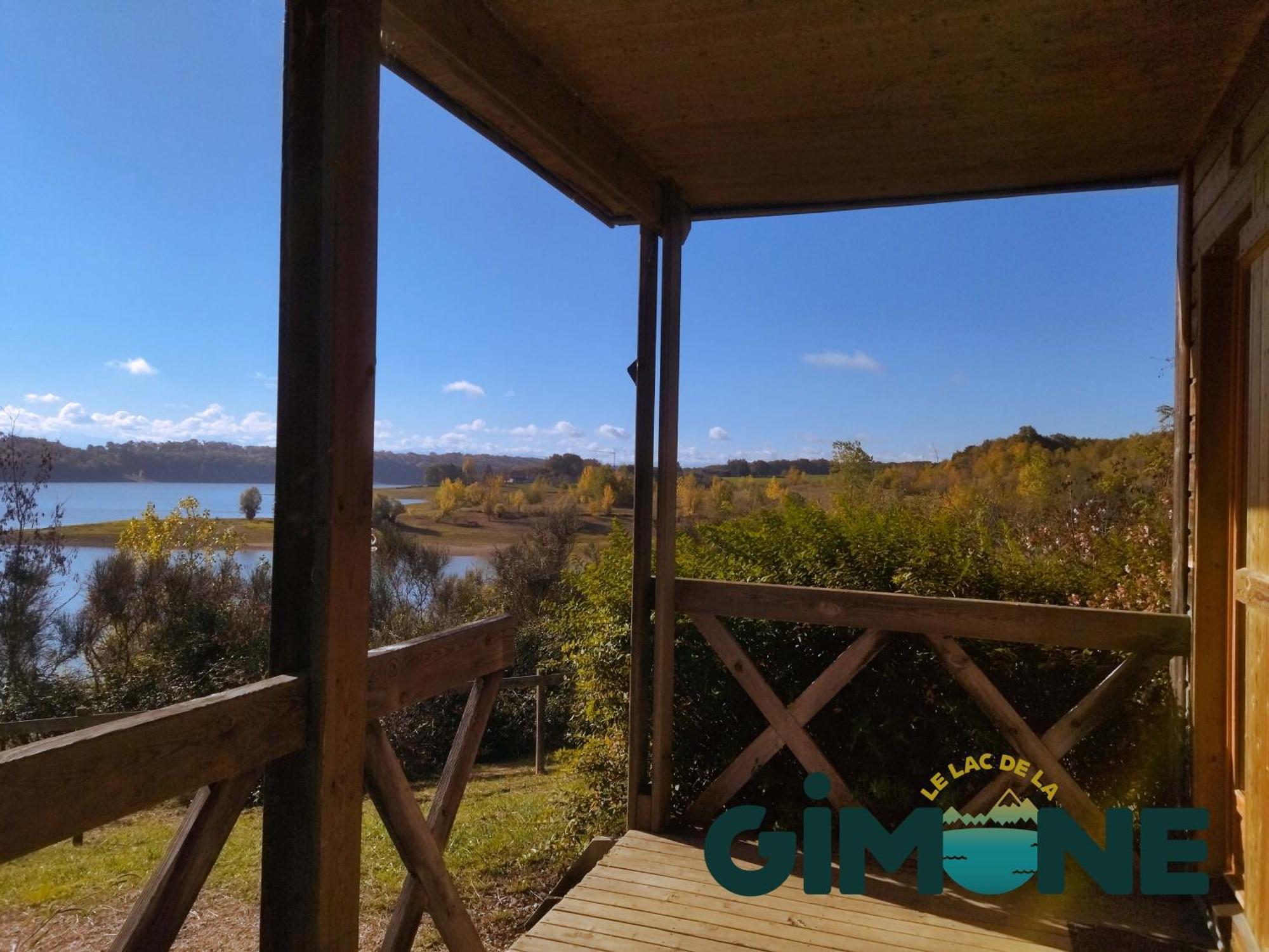 Les Chalets Du Lac De La Gimone Saint-Blancard 外观 照片